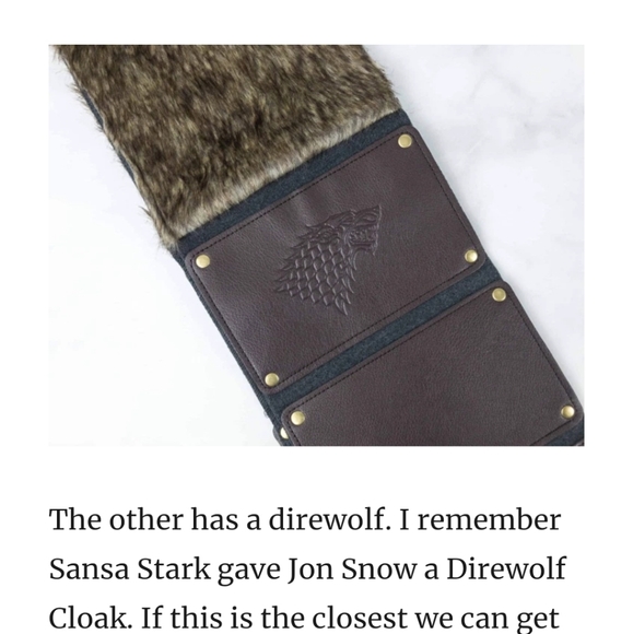 Halloween Game of Thrones Scarf - Picture 4 of 8